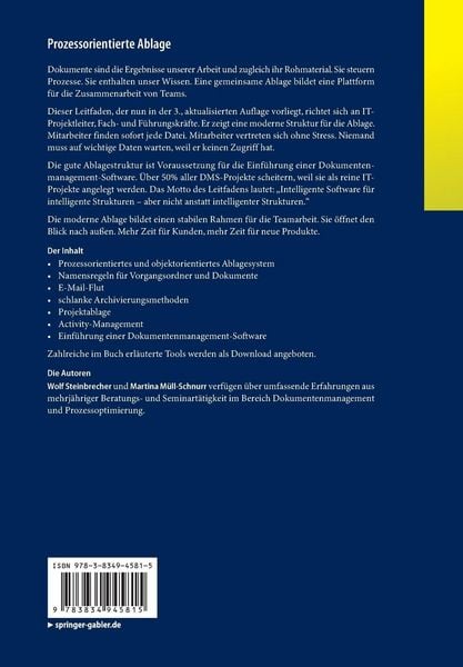 Produktbild: Prozessorientierte Ablage