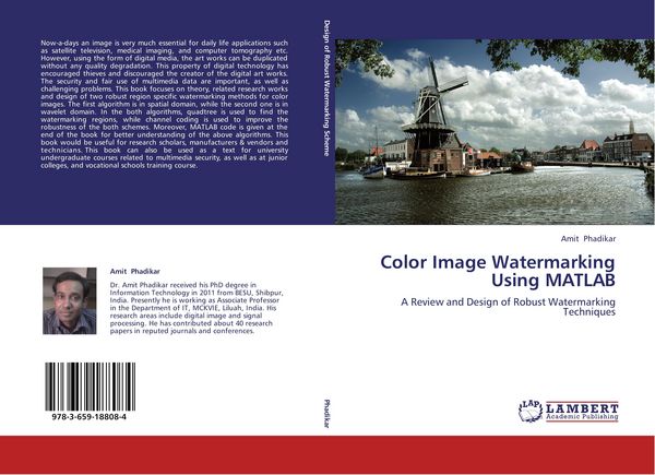 Produktbild: Color Image Watermarking Using MATLAB
