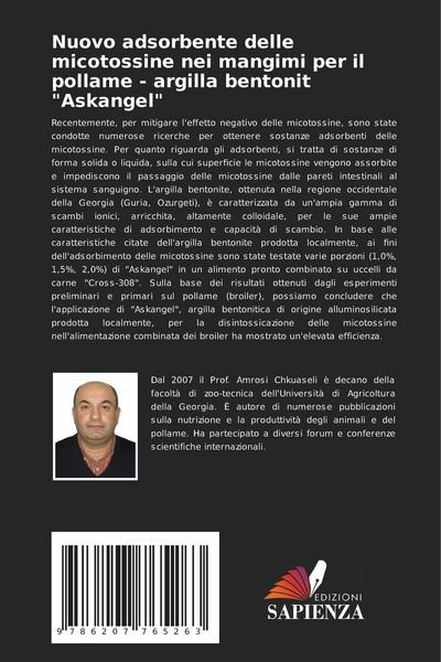 Produktbild: Nuovo adsorbente delle micotossine nei mangimi per il pollame - argilla bentonit "Askangel"