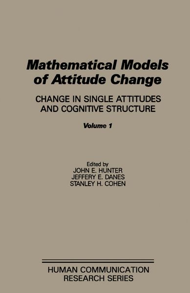 Produktbild: Mathematical Models of Attitude Change
