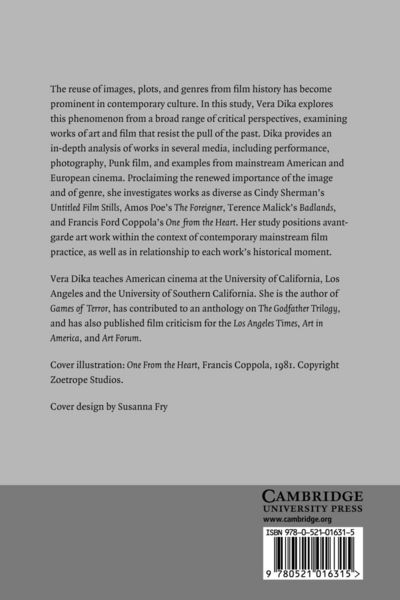 Produktbild: Recycled Culture in Contemporary Art and Film