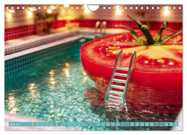 Produktbild: Vegitecture. Fotorealistische Visionen architektonischer Details (Wandkalender 2027 DIN A4 quer), CALVENDO Monatskalender