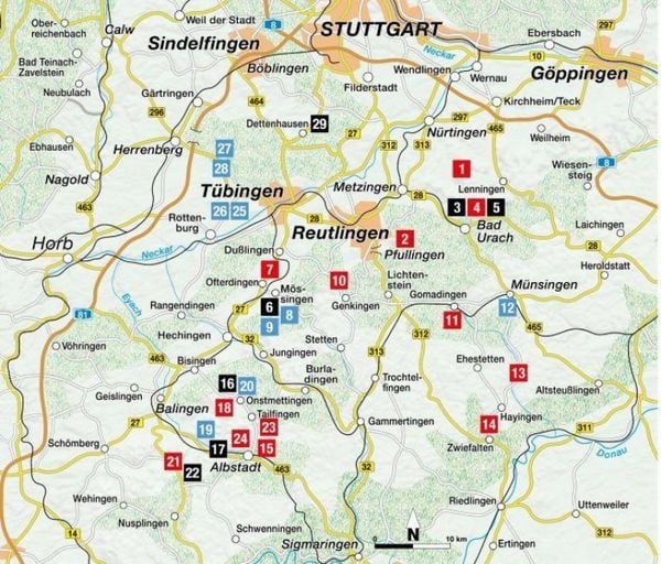 Produktbild: Premiumwanderwege Schw&auml;bische Alb