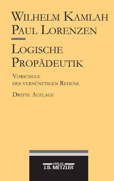 Produktbild: Logische Prop&auml;deutik