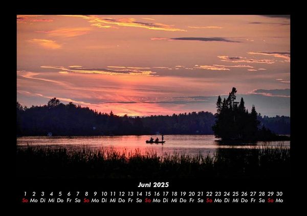 Produktbild: Landschaftskalender 2025 Fotokalender DIN A3