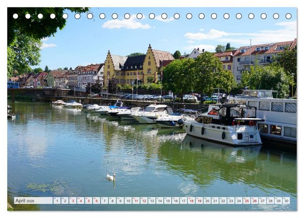 Produktbild: Spaziergang in Wertheim (Tischkalender 2026 DIN A5 quer), CALVENDO Monatskalender