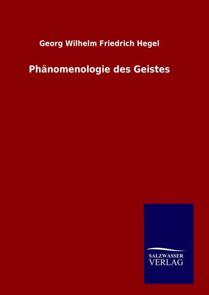 Produktbild: Ph&auml;nomenologie des Geistes