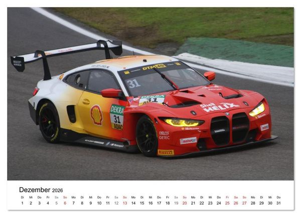 Produktbild: Bayerische Motoren Werke im Motorsport (Wandkalender 2026 DIN A2 quer), CALVENDO Monatskalender
