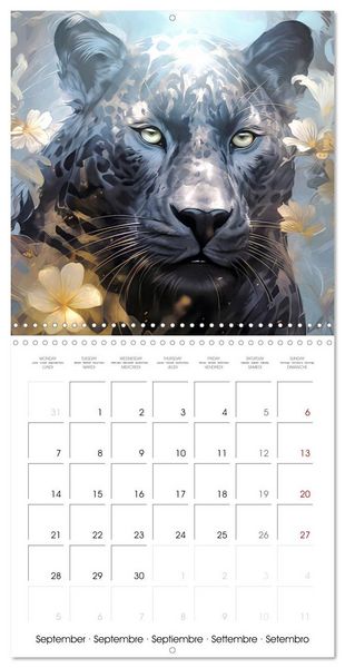 Produktbild: Delicate animal portraits (Wall Calendar 2026 12 &times; 12 Inch) CALVENDO 12 Month Wall Calendar