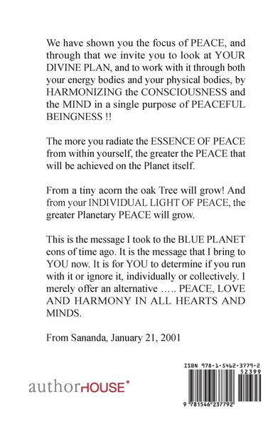 Produktbild: Spiritual Wisdom for Peace on Earth from Sananda Channeled Through David J Adams