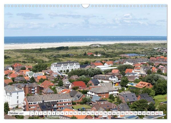 Produktbild: Borkum - Momente einer Reise (Wandkalender 2027 DIN A3 quer), CALVENDO Monatskalender