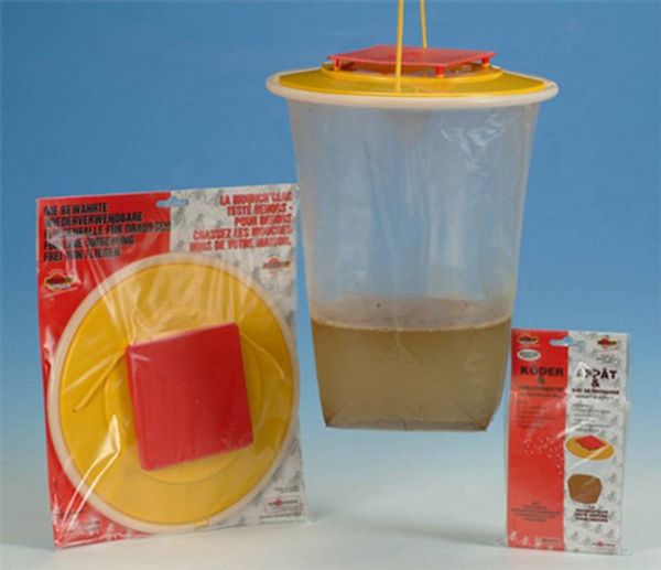 Produktbild: Redtop XL 8l 30000 Fliegenfalle Lockstoff Gelb 1St.