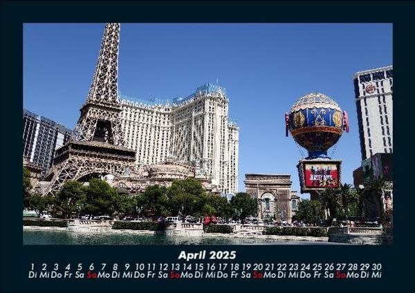 Produktbild: Las Vegas 2025 Fotokalender DIN A5