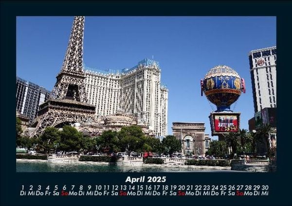 Produktbild: Las Vegas 2025 Fotokalender DIN A5