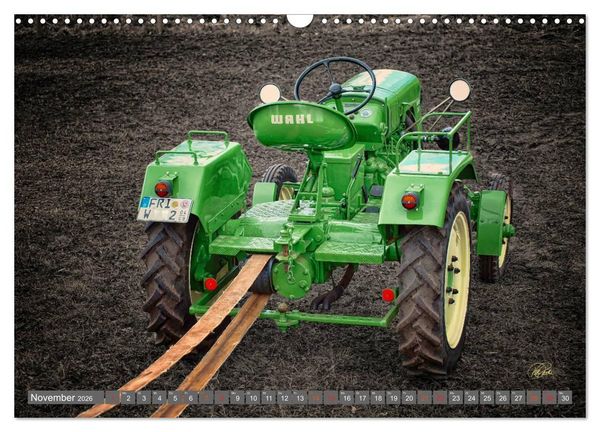 Produktbild: Traktoren - Oldtimer (Wandkalender 2026 DIN A3 quer), CALVENDO Monatskalender
