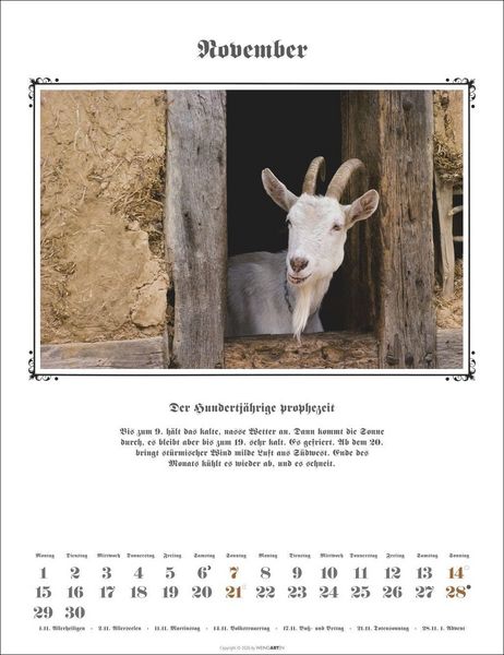 Produktbild: Der Hundertj&auml;hrige Kalender 2027