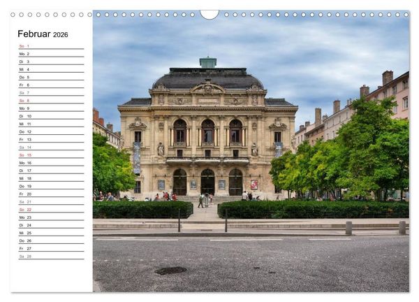 Produktbild: Frankreichs gro&szlig;e St&auml;dte - Lyon (Wandkalender 2026 DIN A3 quer), CALVENDO Monatskalender