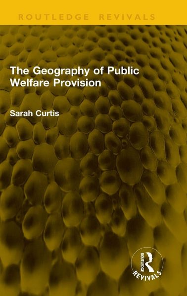 Produktbild: The Geography of Public Welfare Provision