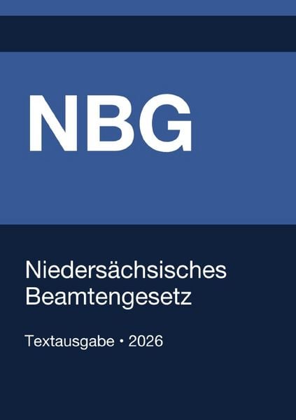 Produktbild: NBG - Nieders&auml;chsisches Beamtengesetz 2026