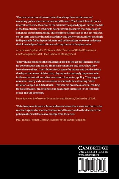 Produktbild: Developments in Macro-Finance Yield Curve Modelling
