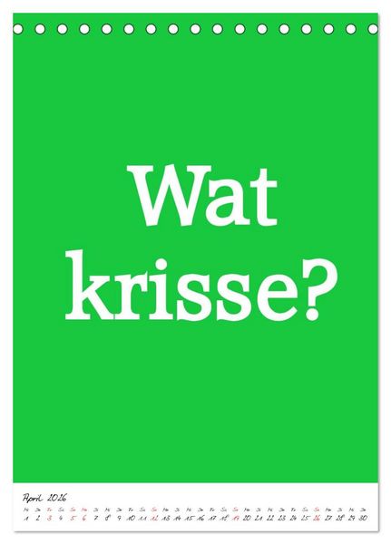 Produktbild: Spr&uuml;che aus&acute;m Pott (Tischkalender 2026 DIN A5 hoch), CALVENDO Monatskalender