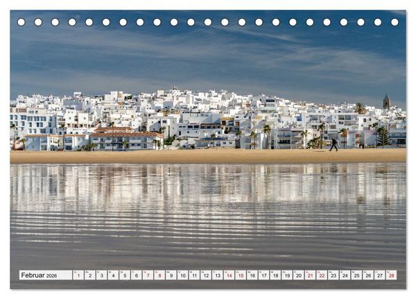 Produktbild: Spanien - Costa de la Luz (Tischkalender 2026 DIN A5 quer), CALVENDO Monatskalender