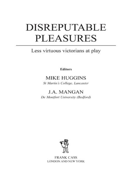 Produktbild: Disreputable Pleasures