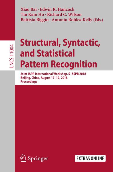 Produktbild: Structural, Syntactic, and Statistical Pattern Recognition