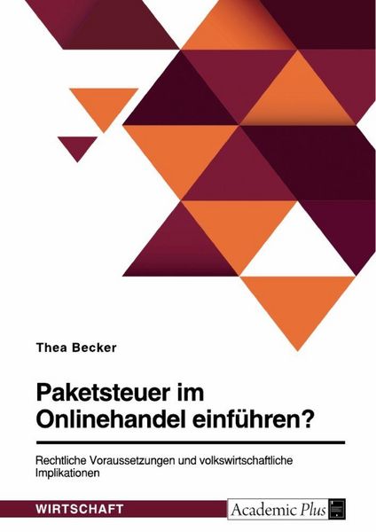 Produktbild: Paketsteuer im Onlinehandel einf&uuml;hren?