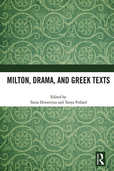Produktbild: Milton, Drama, and Greek Texts