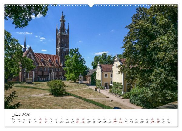 Produktbild: rund um Dessau (hochwertiger Premium Wandkalender 2026 DIN A2 quer), Kunstdruck in Hochglanz