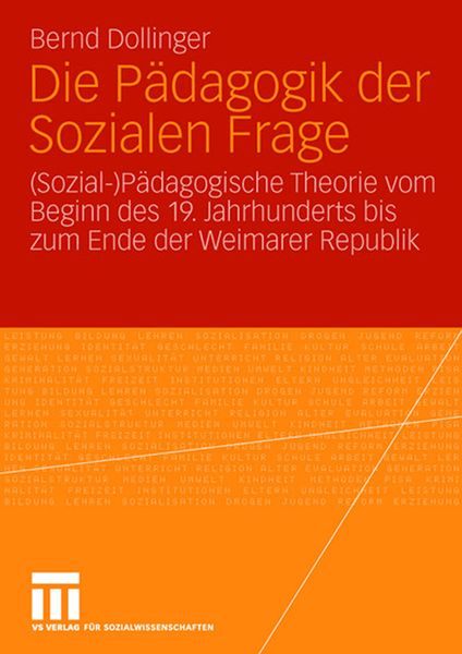 Produktbild: Die P&auml;dagogik der Sozialen Frage