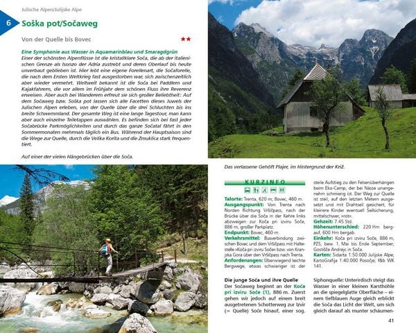 Produktbild: ROTHER Wanderbuch Slowenien &ndash; Die sch&ouml;nsten Touren zwischen Julischen Alpen und Adriak&uuml;ste. 53 Touren