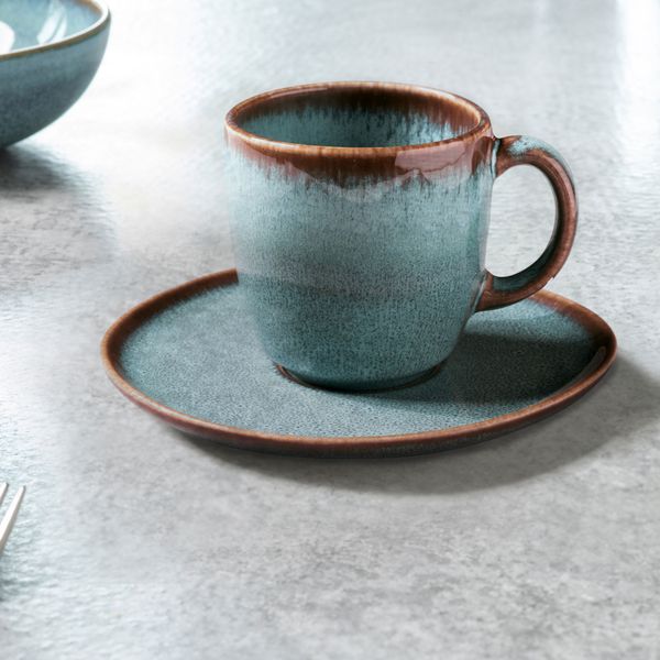 Produktbild: Villeroy & Boch Lave Kaffeeuntertasse 6 Stk