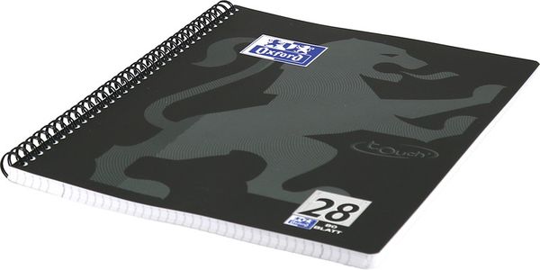 Produktbild: Collegeblock TOUCH A4 ka. schw