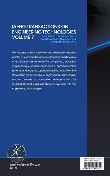 Produktbild: Iaeng Transaction...2011
