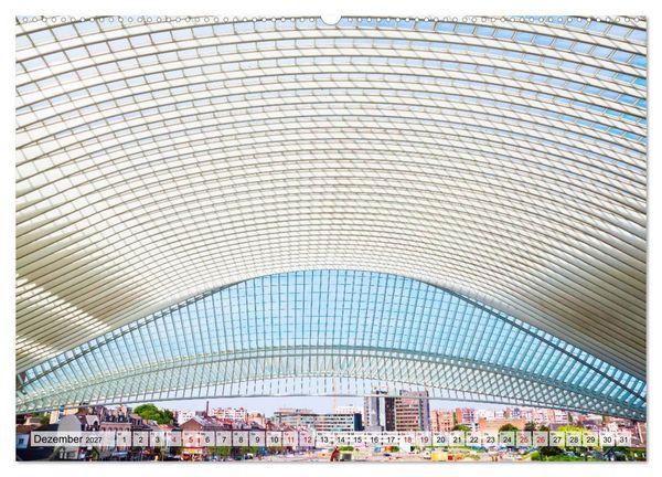 Produktbild: Bahnh&ouml;fe in Europa (hochwertiger Premium Wandkalender 2027 DIN A2 quer), Kunstdruck in Hochglanz