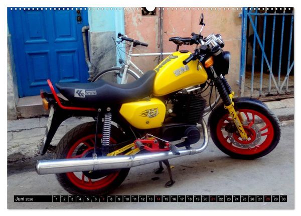Produktbild: Motorrad-Legenden - MZ (Wandkalender 2026 DIN A2 quer), CALVENDO Monatskalender