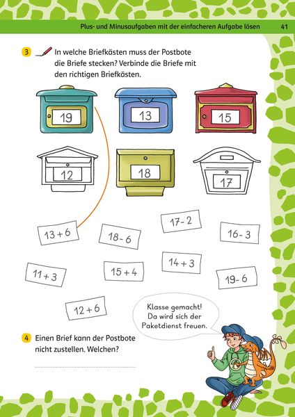 Produktbild: Klett Team Drachenstark: Das gro&szlig;e Trainingsbuch Mathe 1. Klasse