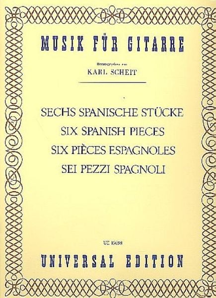 Produktbild: 6 Spanische St&uuml;cke