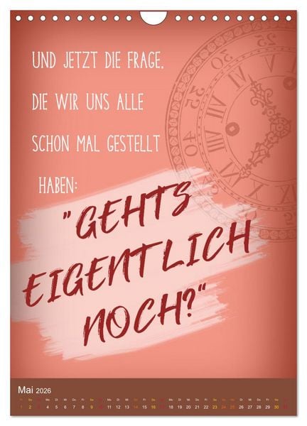 Produktbild: B&uuml;ro und so ... (Wandkalender 2026 DIN A4 hoch), CALVENDO Monatskalender