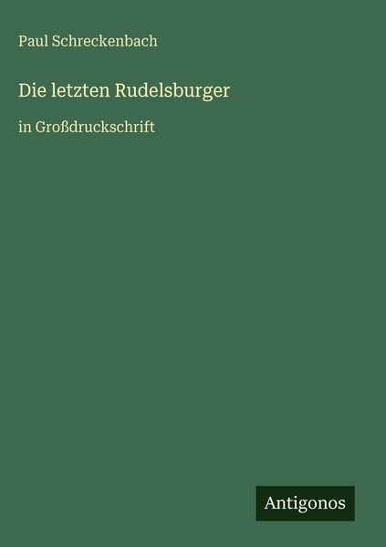 Produktbild: Die letzten Rudelsburger