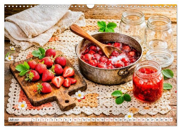 Produktbild: Alte Handwerksk&uuml;nste - Sticken, Backen, Schneidern und Traditionen (Wandkalender 2027 DIN A3 quer), CALVENDO Monatskalender