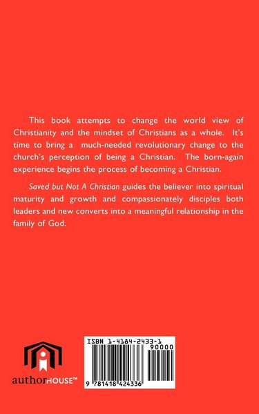 Produktbild: Saved But Not a Christian