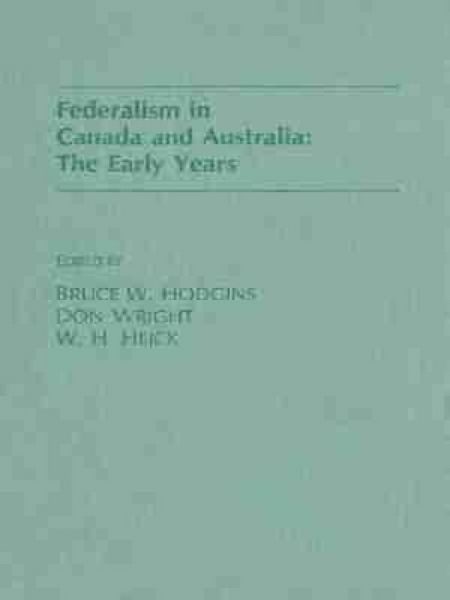 Produktbild: Federalism in Canada and Australia