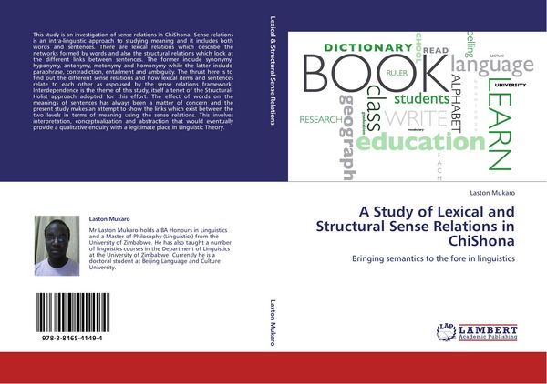 Produktbild: A Study of Lexical and Structural Sense Relations in ChiShona