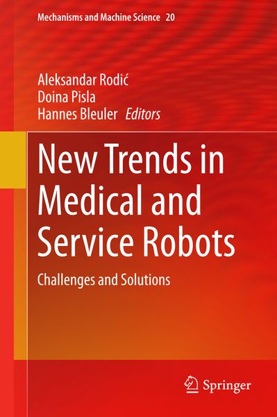 Produktbild: New Trends in Medical and Service Robots