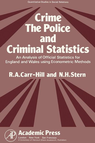 Produktbild: Crime, the Police and Criminal Statistics