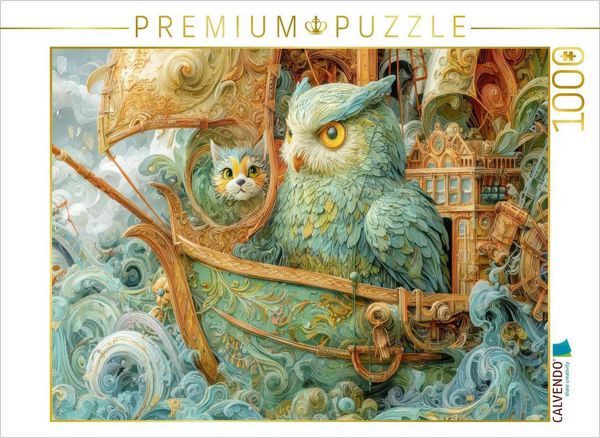 CALVENDO Puzzle Werke der Fantasie | 1000 Teile Lege-Größe 64x48cm Foto-Puzzle für glückliche Stunden