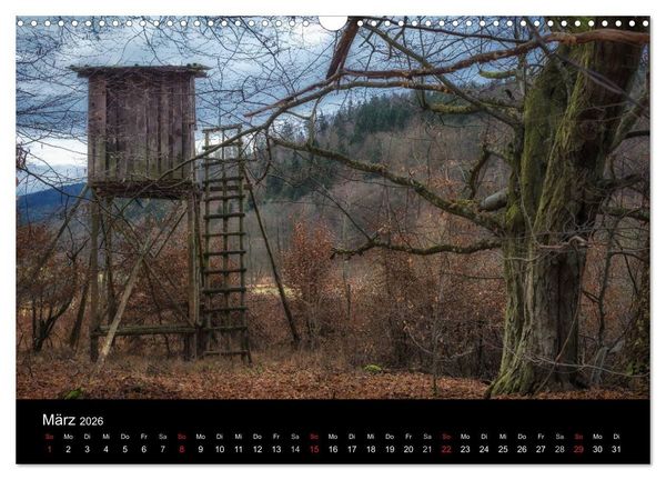 Produktbild: Kanzelkalender 2026 (Wandkalender 2026 DIN A3 quer), CALVENDO Monatskalender